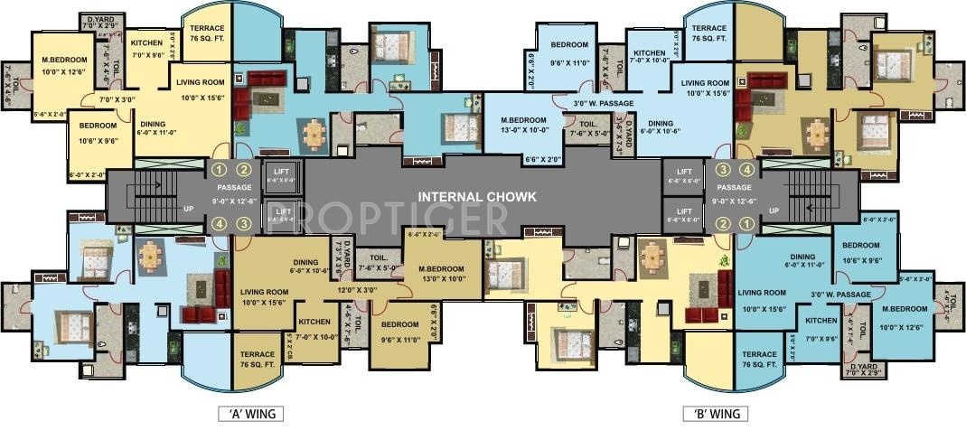 Images for Cluster Plan of Prescon Prestige Residency