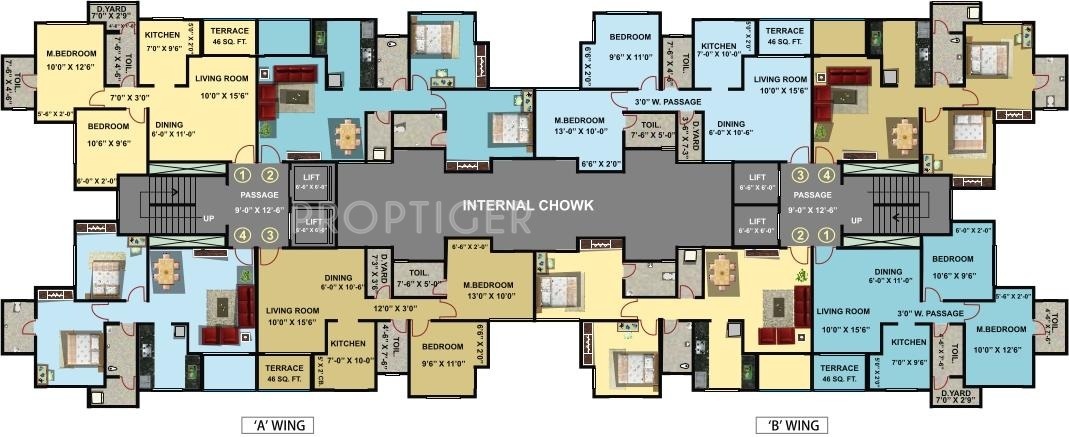 Images for Cluster Plan of Prescon Prestige Residency