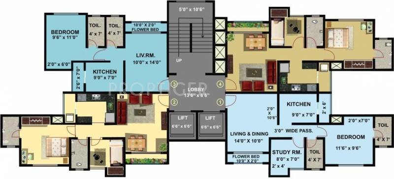 Images for Cluster Plan of Prescon Prestige Residency