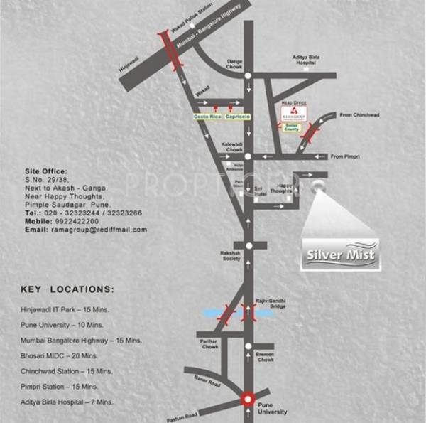 Images for Location Plan of Rama Group Silver Mist