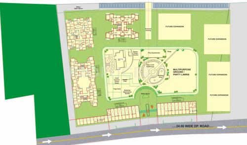  ganga-ashiyana Images for Layout Plan of Goel Ganga Developers Ganga Ashiyana