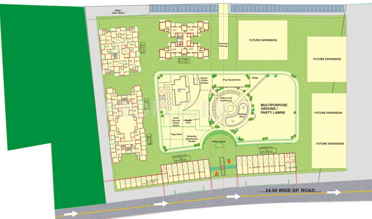 ganga ashiyana Images for Layout Plan of Goel Ganga Developers Ganga Ashiyana