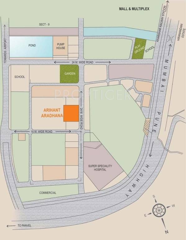 Images for Location Plan of Arihant Foundation and Housing Aradhana