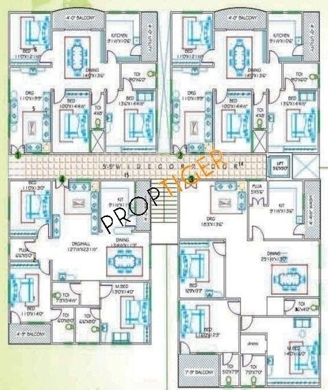 Images for Cluster Plan of Kondaveedu Enclave