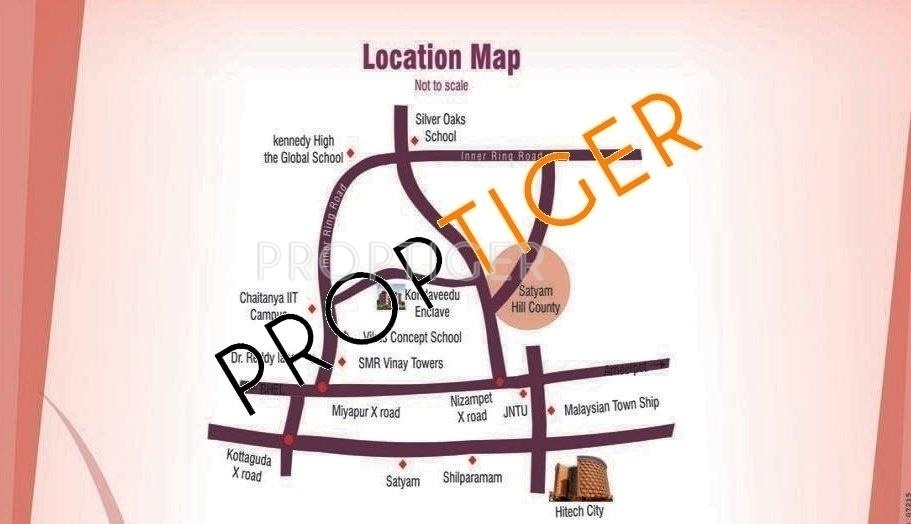 Images for Location Plan of Kondaveedu Enclave