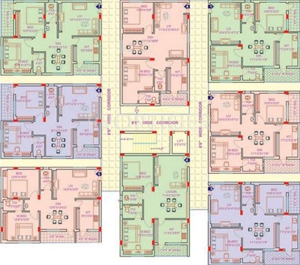 Images for Cluster Plan of Lahari Grand Villa