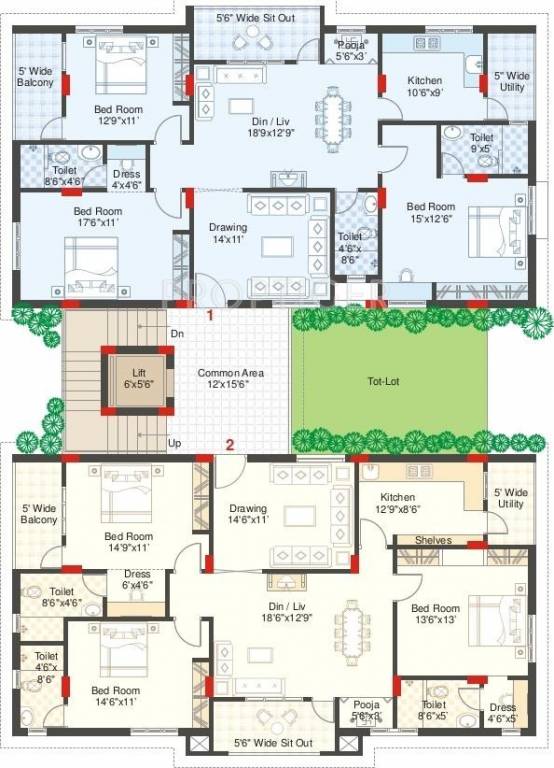 Images for Cluster Plan of Sri Aditya Mist