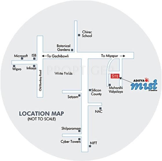 Images for Location Plan of Sri Aditya Mist