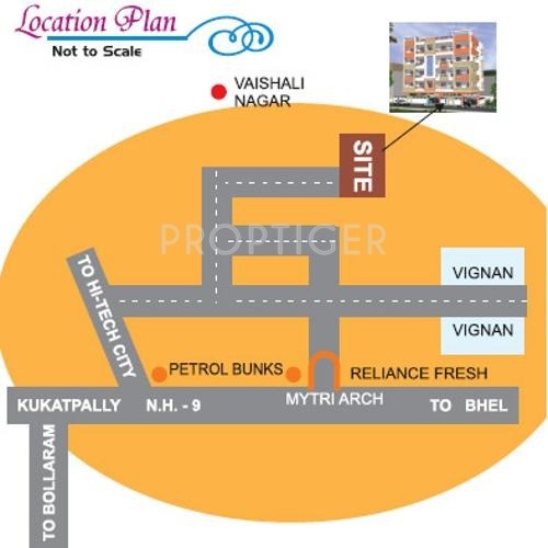 Images for Location Plan of SumaShaila Sri Sai Abode