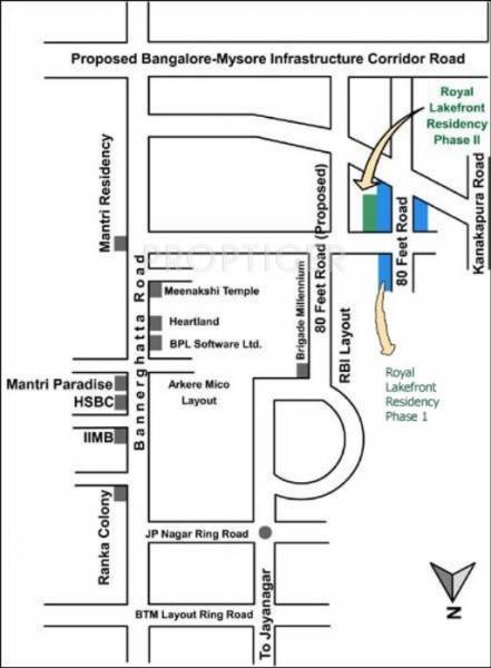Images for Location Plan of RS Royal LakeFront Residency II