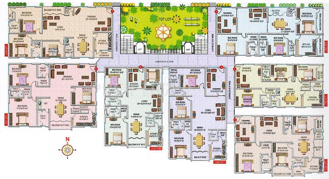 Images for Cluster Plan of ARCA Sarovar