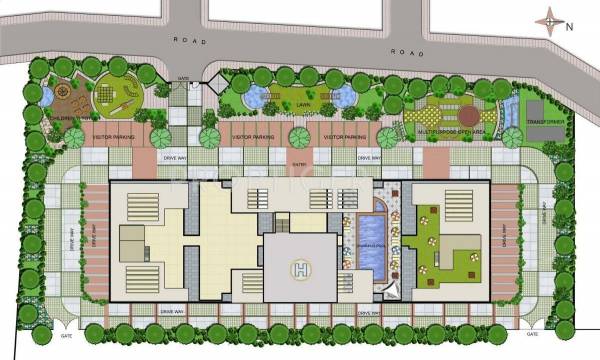 Images for Master Plan of Manjeera Trinity Sky Villas Images for Master Plan of Manjeera Trinity Sky Villas