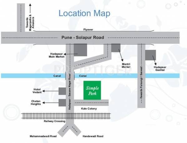 Images for Location Plan of Townscape Simple Park