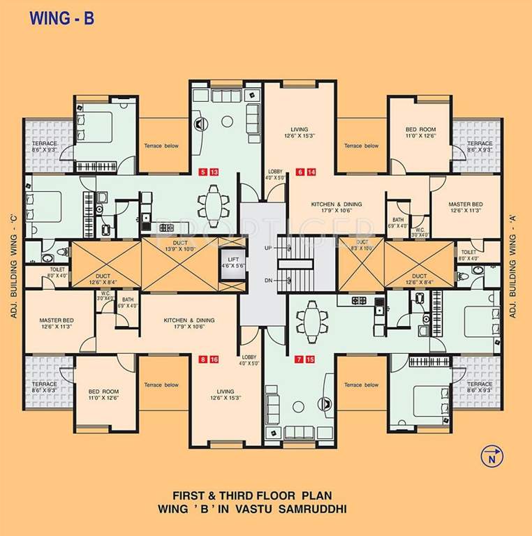 Images for Cluster Plan of PS Developers Vastu Samruddhi