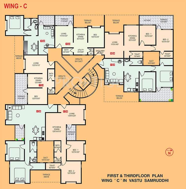 Images for Cluster Plan of PS Developers Vastu Samruddhi