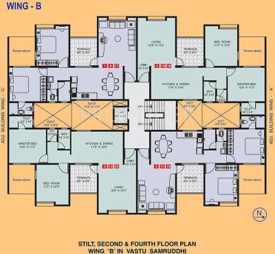 Images for Cluster Plan of PS Developers Vastu Samruddhi