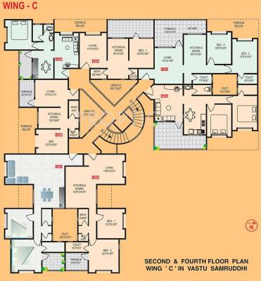 Images for Cluster Plan of PS Developers Vastu Samruddhi