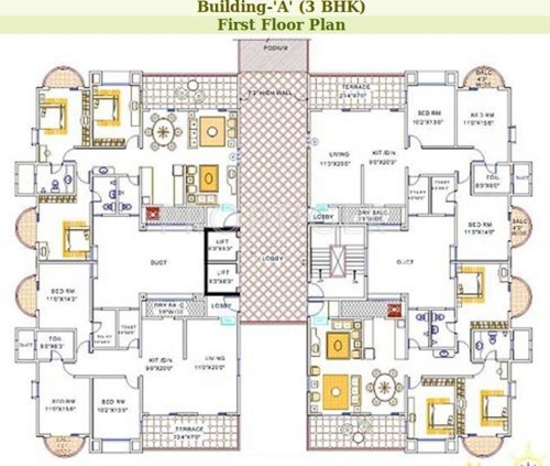 Images for Cluster Plan of Magarpatta Sylvania Images for Cluster Plan of Magarpatta Sylvania