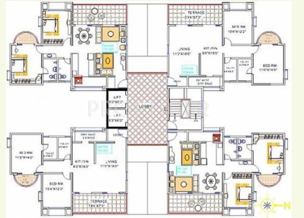 Images for Cluster Plan of Magarpatta Sylvania Images for Cluster Plan of Magarpatta Sylvania