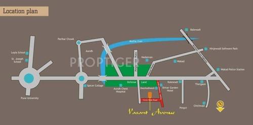  avenue Images for Location Plan of Vasant Avenue