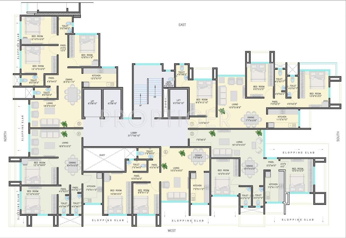 Images for Cluster Plan of Kamala Shakti Enclave