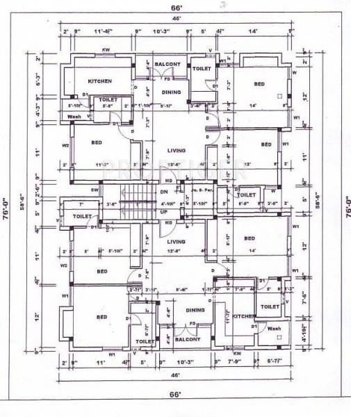 Images for Cluster Plan of Rainbow Courtyard