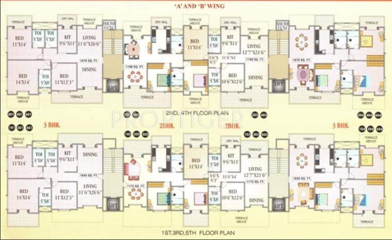 bella vista empress Images for Cluster Plan of Atul Bella Vista Empress