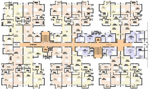 Images for Cluster Plan of Doshi Etopia II Images for Cluster Plan of Doshi Etopia II