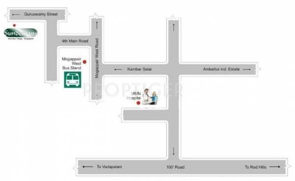 Images for Location Plan of Jain Sunderbans Images for Location Plan of Jain Sunderbans