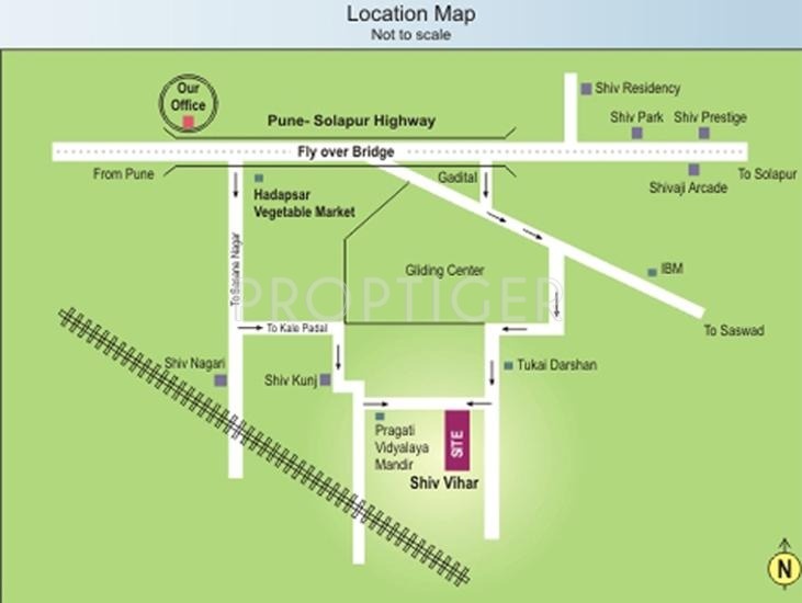 The Shiv Builders Shiv Vihar Location Plan