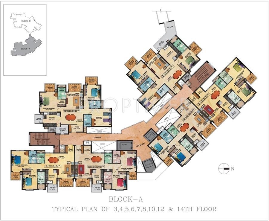 Images for Cluster Plan of Siroya Environ