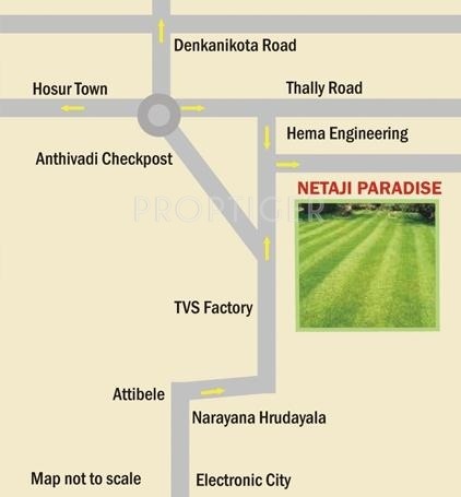 Images for Location Plan of Vaibhava Netaji Paradise