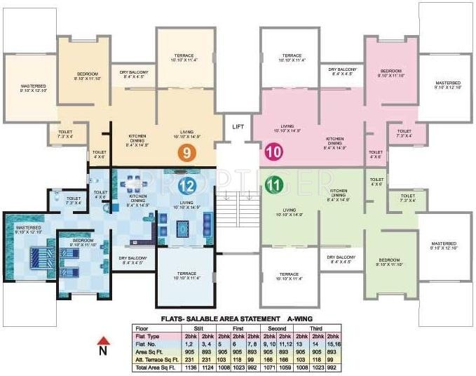 Images for Cluster Plan of Gawade Unique Enclave