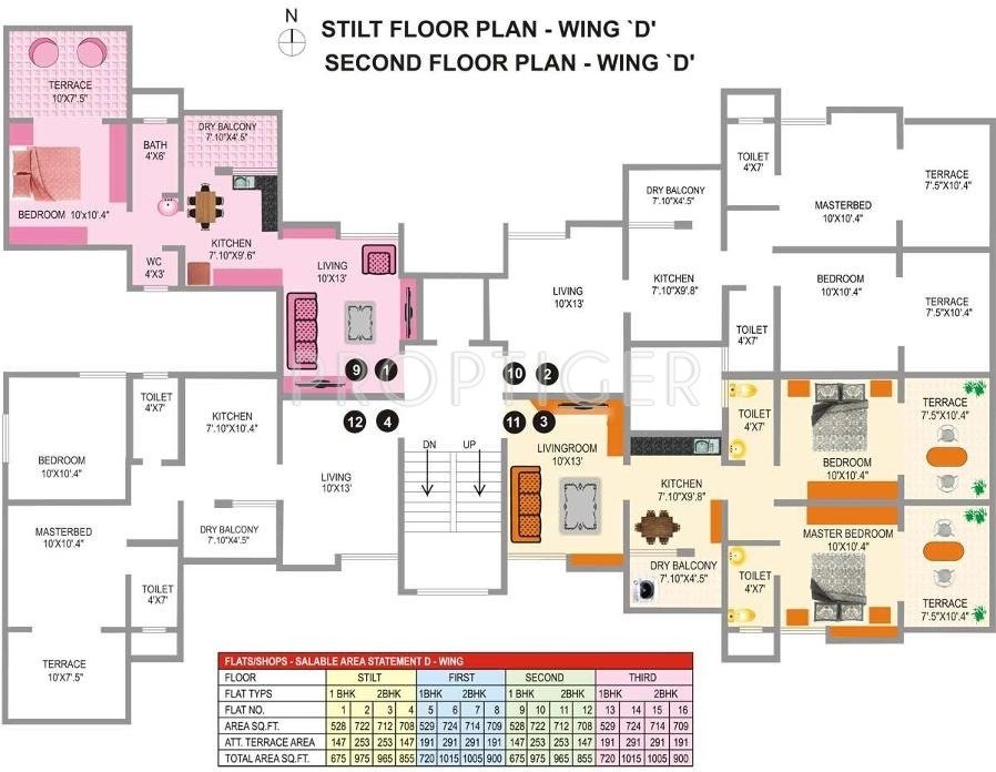 Images for Cluster Plan of Gawade Unique Enclave