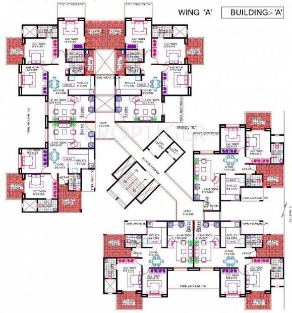 Images for Cluster Plan of OM Developers Aishwarya Residency