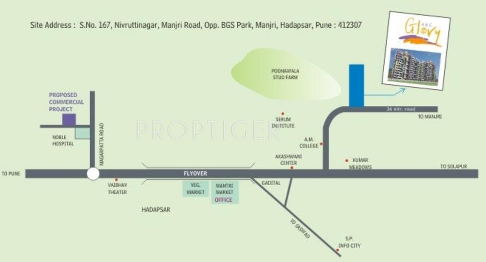 Images for Location Plan of Vishal Group Arc Glory