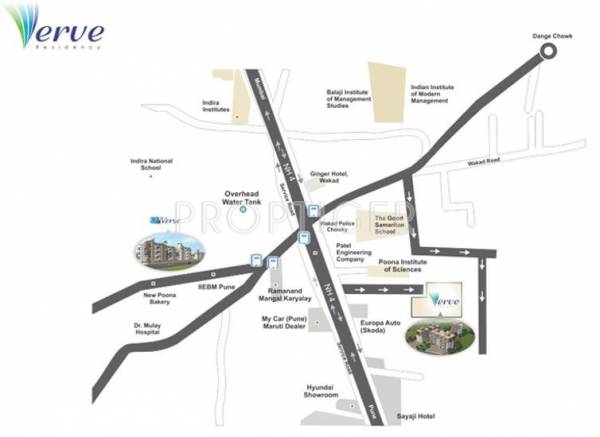 Images for Location Plan of The Verve Residency Images for Location Plan of The Verve Residency