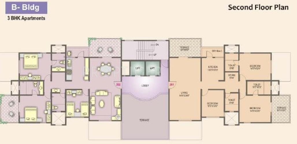 Images for Cluster Plan of Jadhav Deore Brick Castle