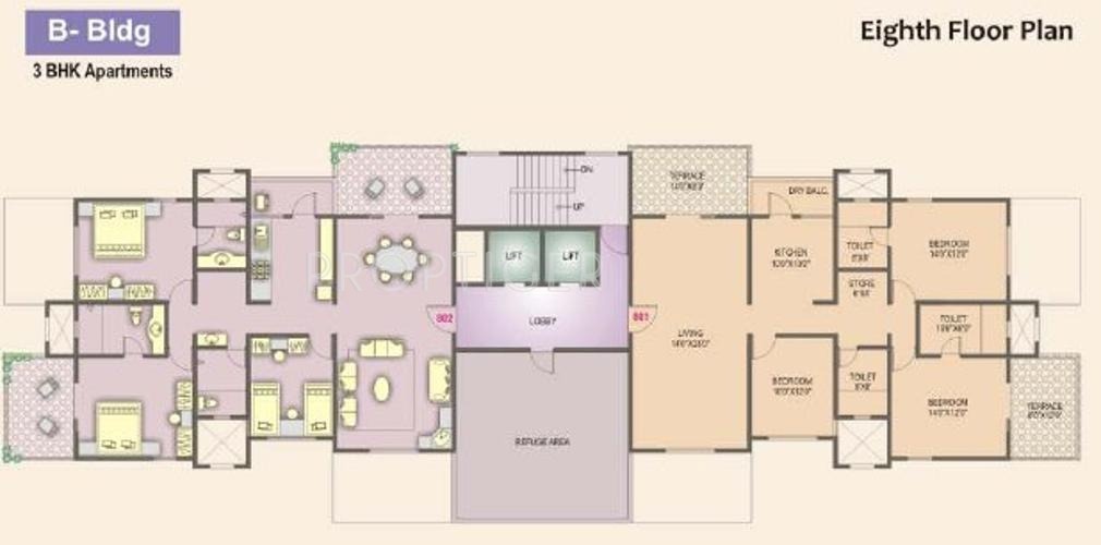 Images for Cluster Plan of Jadhav Deore Brick Castle