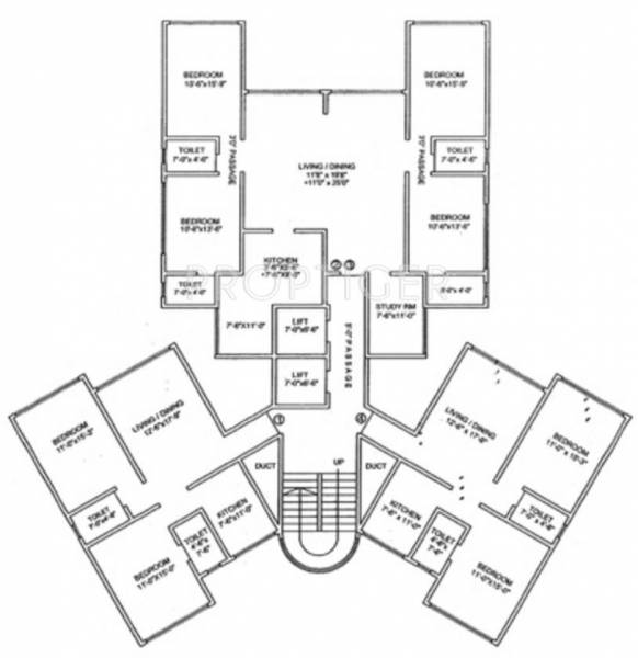 Images for Cluster Plan of Rizvi Breezy Heights