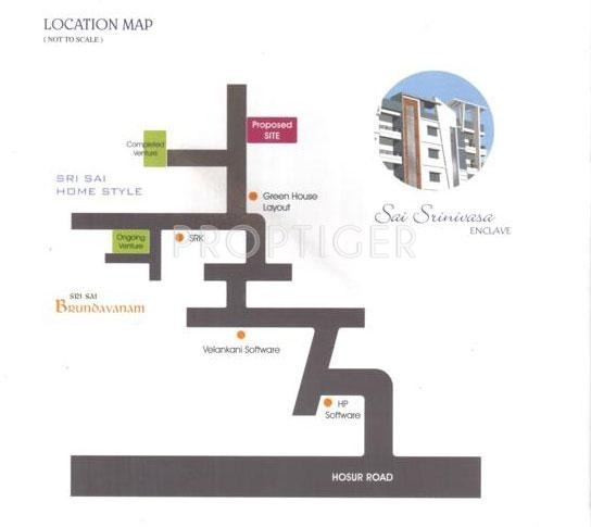 Images for Location Plan of Sai Pujitha Construction Sri Sai Brundavanam