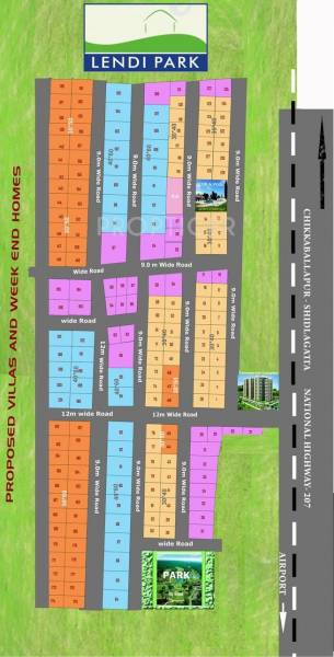 Images for Layout Plan of Akshya Lendi Park