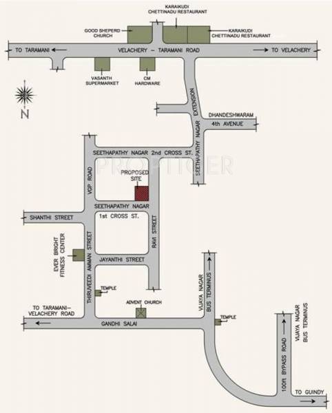 Images for Location Plan of Navin Jasmine Buds