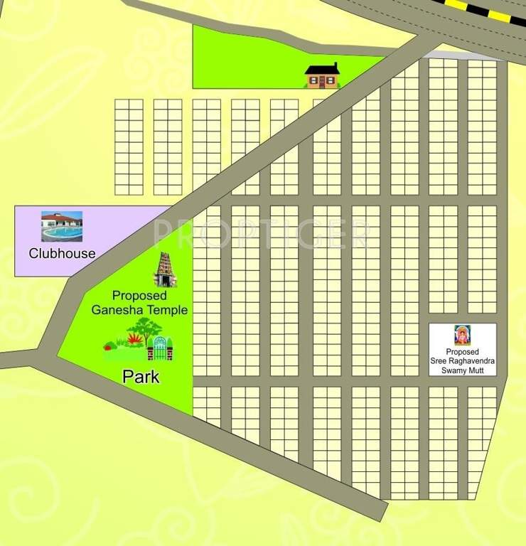 Images for Layout Plan of Abhivrudhi Brindavana City