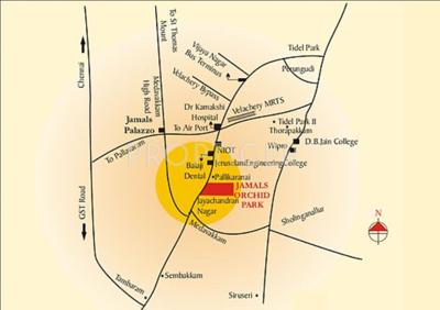  orchid Images for Location Plan of Jamals Orchid