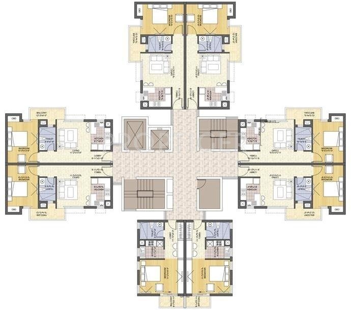 Images for Cluster Plan of Ansal Sushant Serene Residency