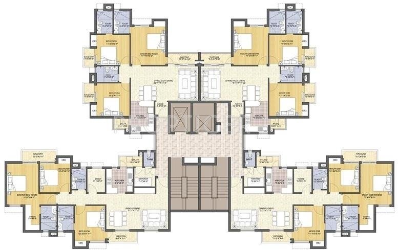 Images for Cluster Plan of Ansal Sushant Serene Residency