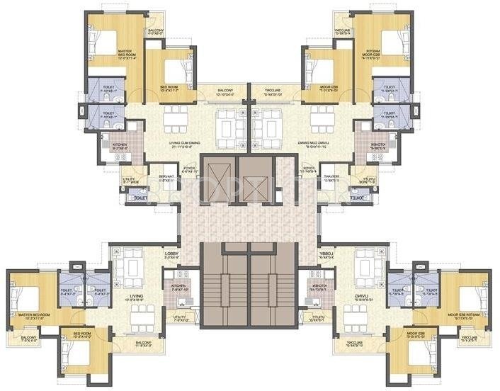 Images for Cluster Plan of Ansal Sushant Serene Residency