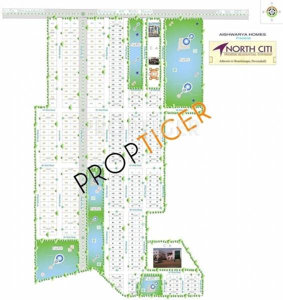 Aishwarya Homes North Citi Master Plan