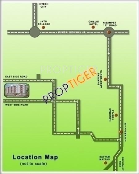 Location Plan Sumo Infra The Elegance Location Plan